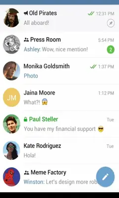 BD Messenger android App screenshot 0